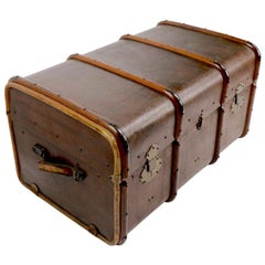 Antique Trunk Attributed to Drew and Sons