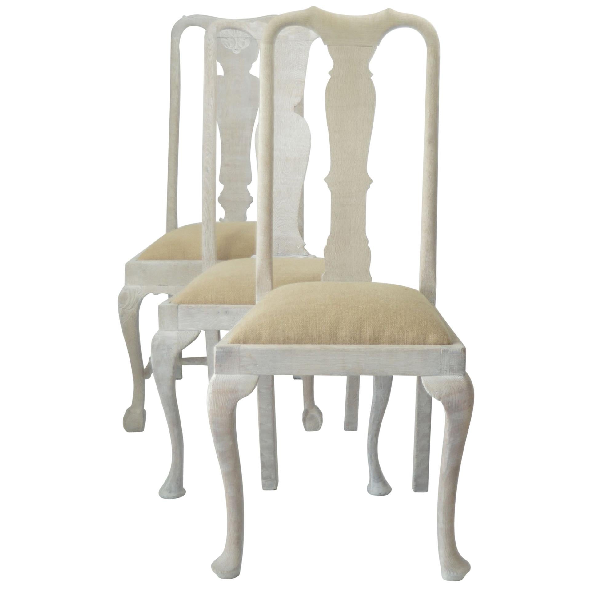 Harlequin Set of 10 Antique Gustavian Style Urn Back Dining Chairs