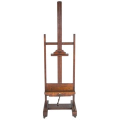 Used Easel by Roberson & Co. of Long Acre, London, circa 1890