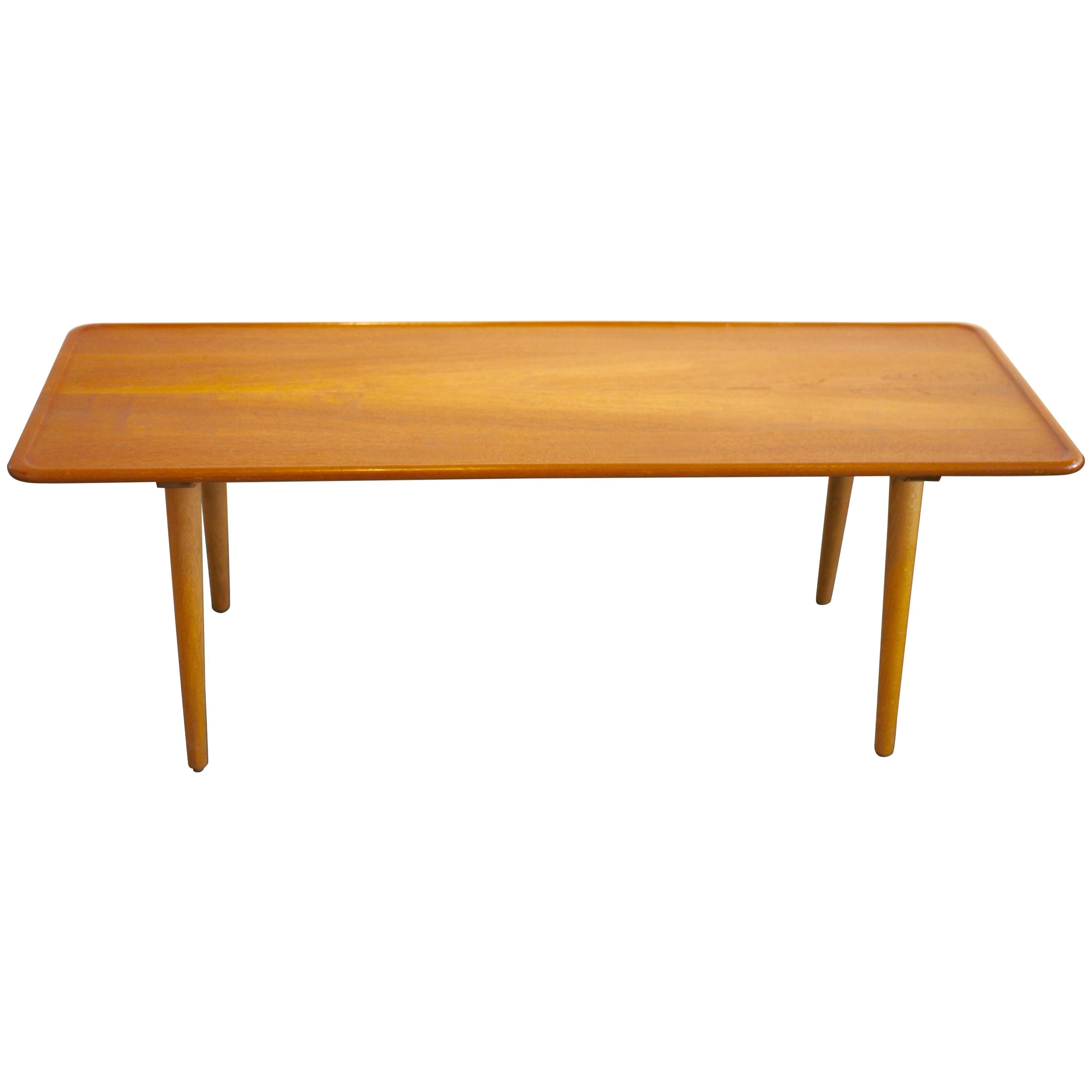 Teak Sofa Table AT-11 by Hans Wegner for Andreas Tuck For Sale