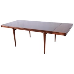 Edmond Spence Swedish Modern Extension Dining Table, Newly Refinished