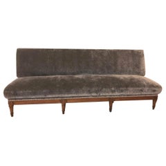 Large Banquette or Dining Booth Settee, Louis XVI Style, circa 1920