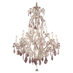 Important  Crystal Chandelier, Late 19th Century, neo-baroque