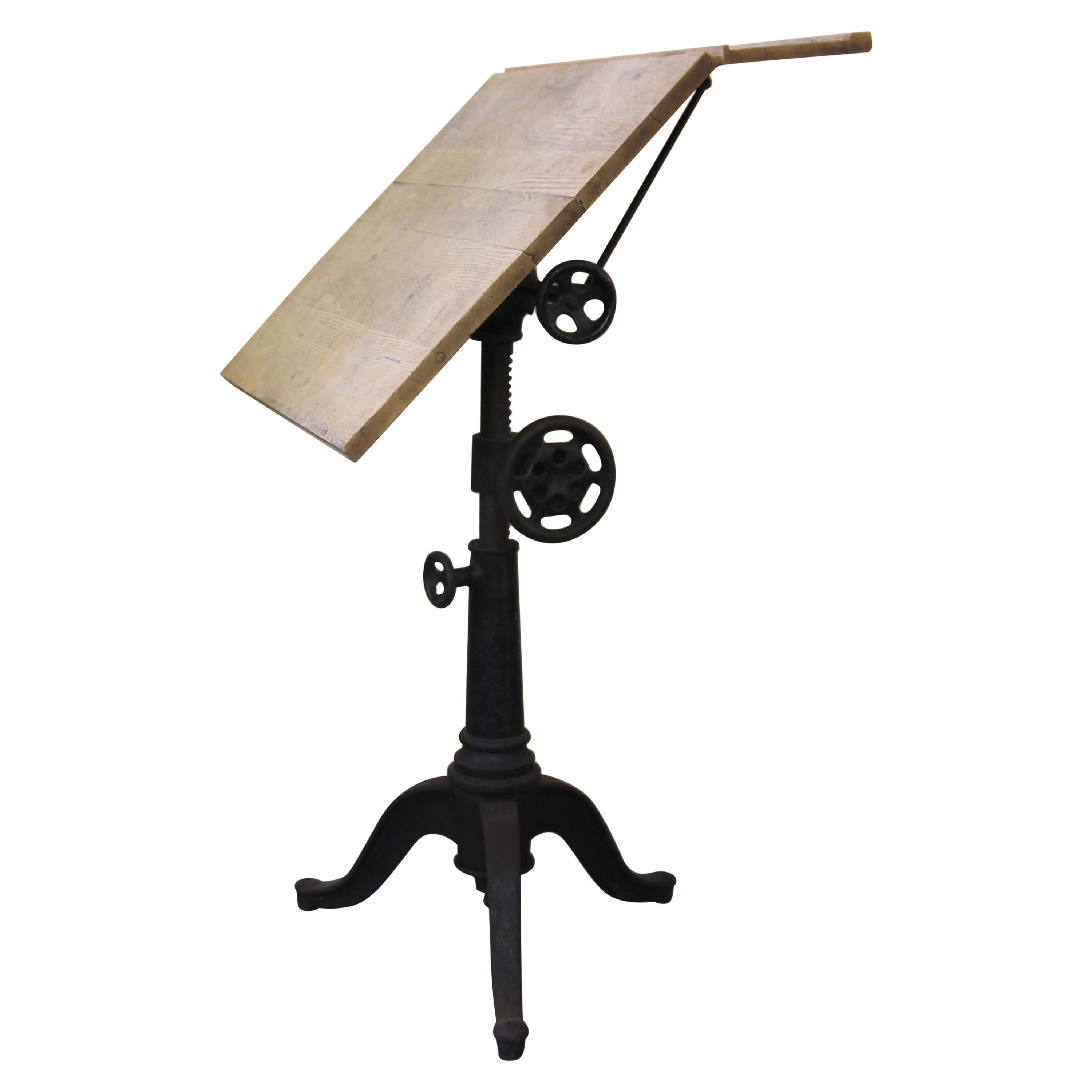 Small Turn of the Century Drafting Table