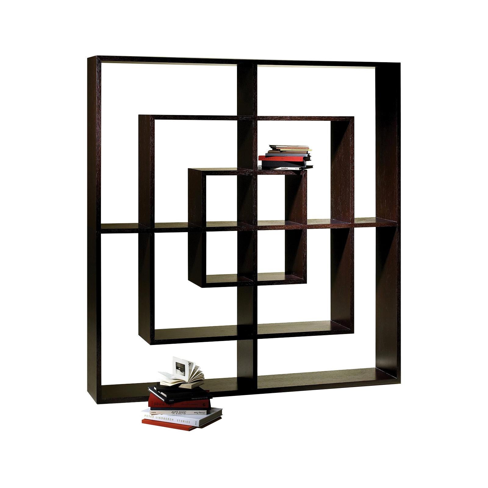 Square Contemporary and Customizable Bookcase by Luísa Peixoto For Sale