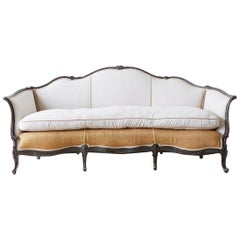 Restored 19th Century French Louis XV Style Canape Sofa