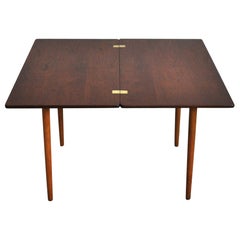 Danish Midcentury Folding Side Table by Hans J. Wegner for Andreas Tuck