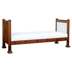 19th century empire mahogany day bed