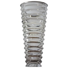 Glass Vase, Czech Art Glass, 2000s