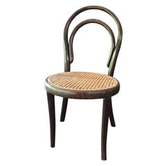 Antique Child Chair by Thonet Stamped and Labeled, 1890