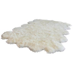 Used Australian Sheepskin Rug