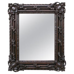 Antique Louis XIV Style Mirror in Carton-Pierre, circa 1900