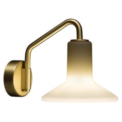 Tato Italia Olly Applique Wall Light in Satin Brass