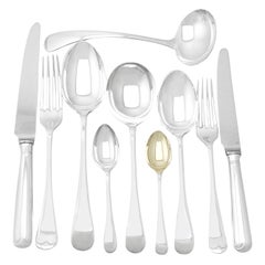 Atkin Brothers Sterling Silver Canteen of Cutlery for Six Persons
