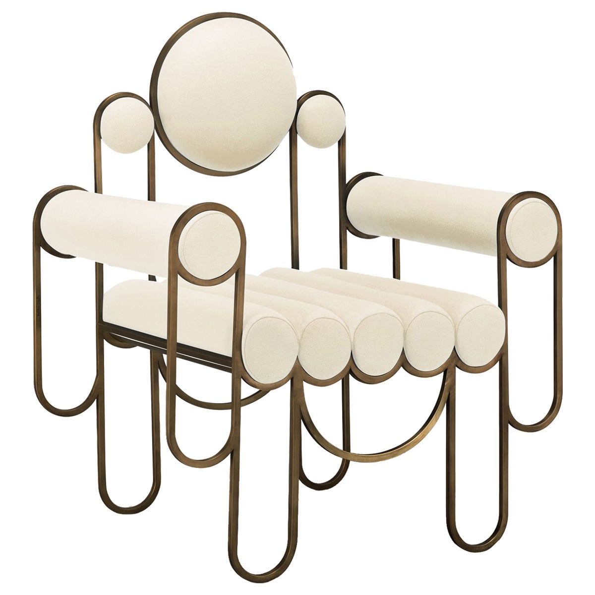 Lunar Chair, Armchair For Sale at 1stDibs