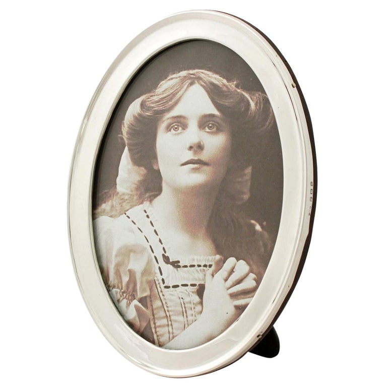 Antique Sterling Silver Photograph Frame For Sale at 1stDibs