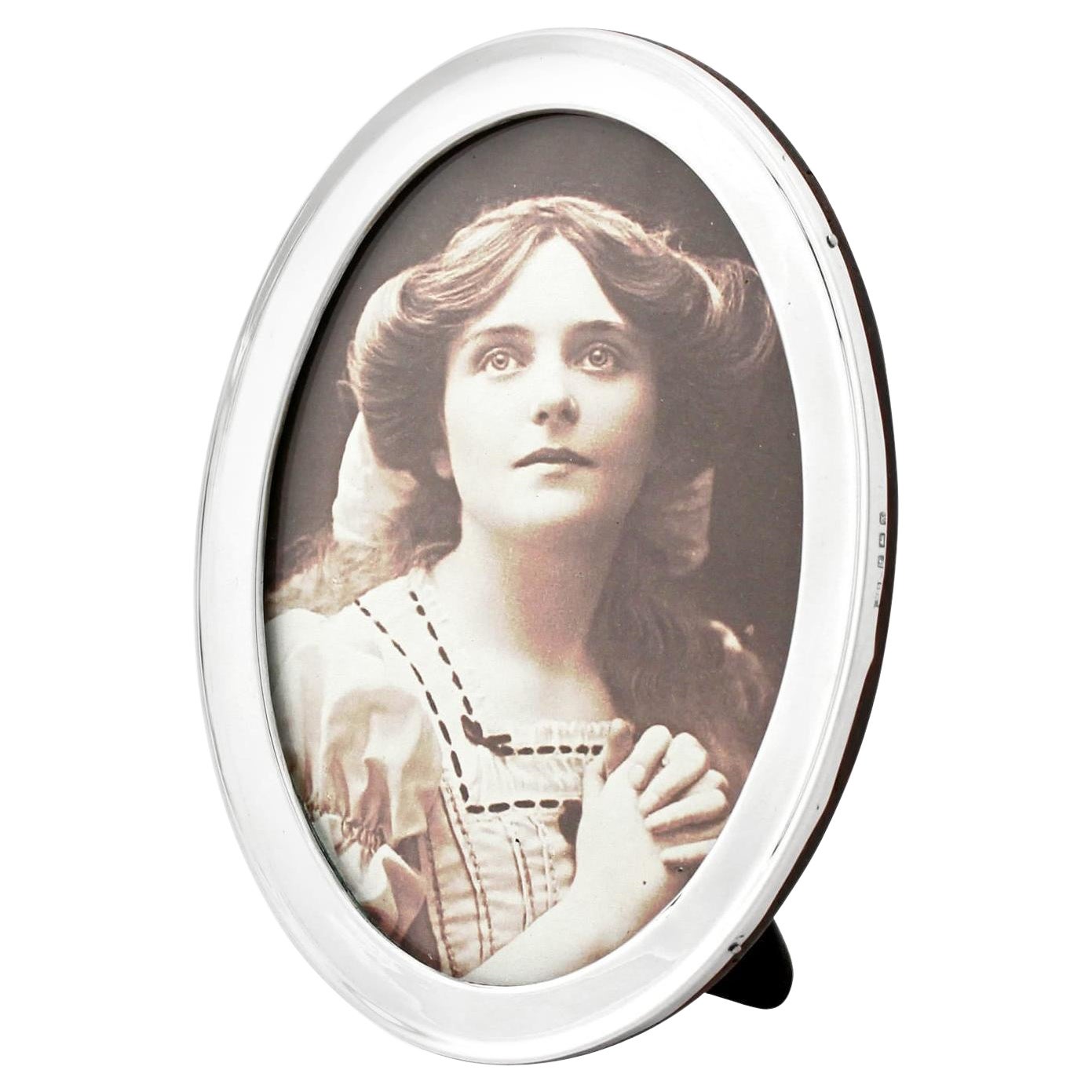 Antique Sterling Silver Photograph Frame