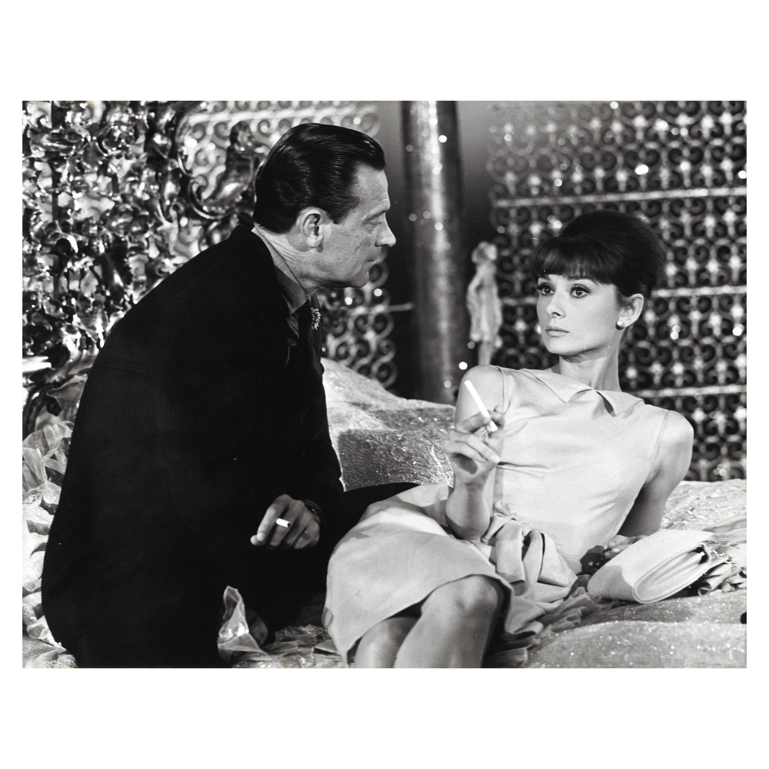Audrey Hepburn, Original-Vintage-Fotografie von Vincent Rossell, Paris, 1962