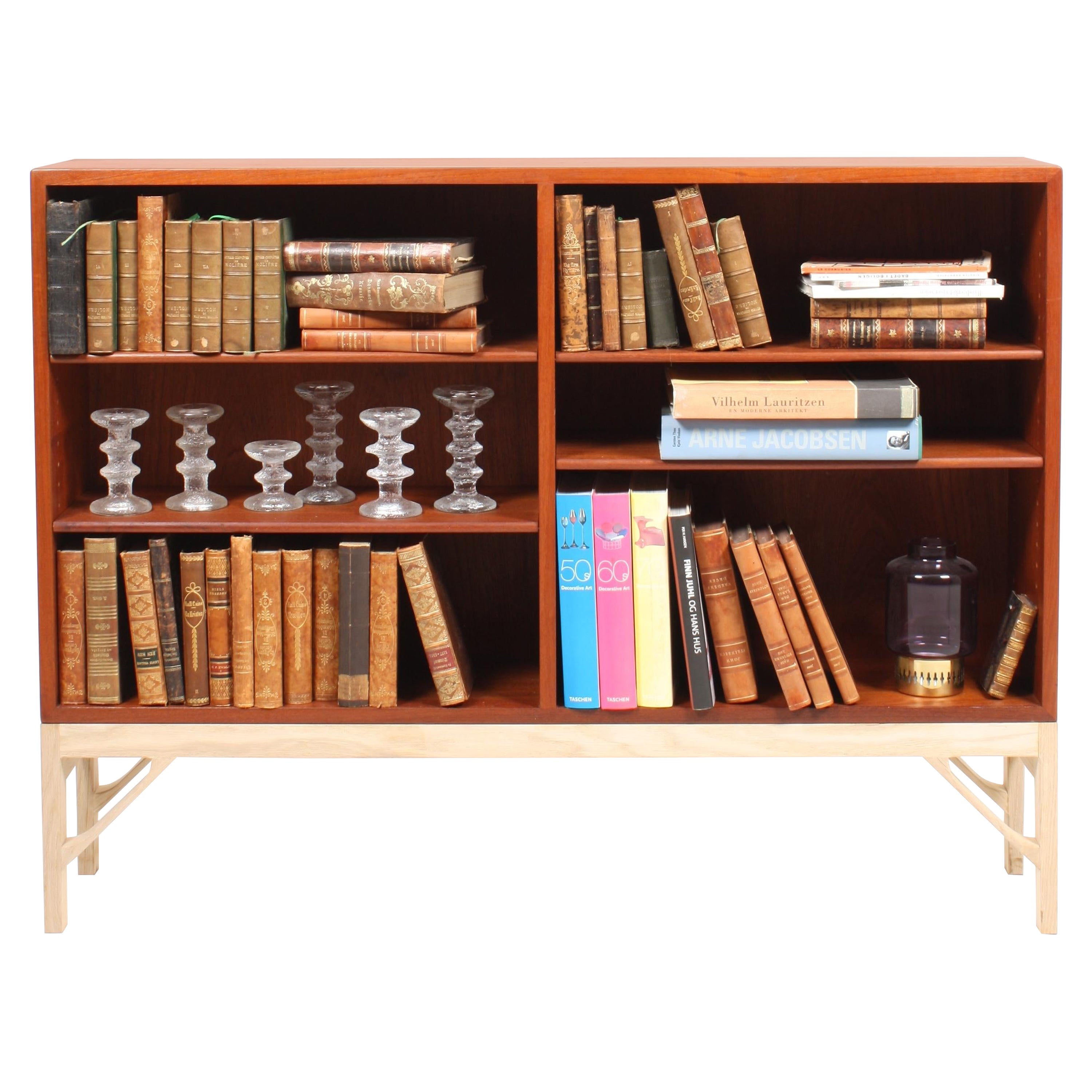 Bücherregal "China" aus Teak und OAK von Børge Mogensen im Angebot