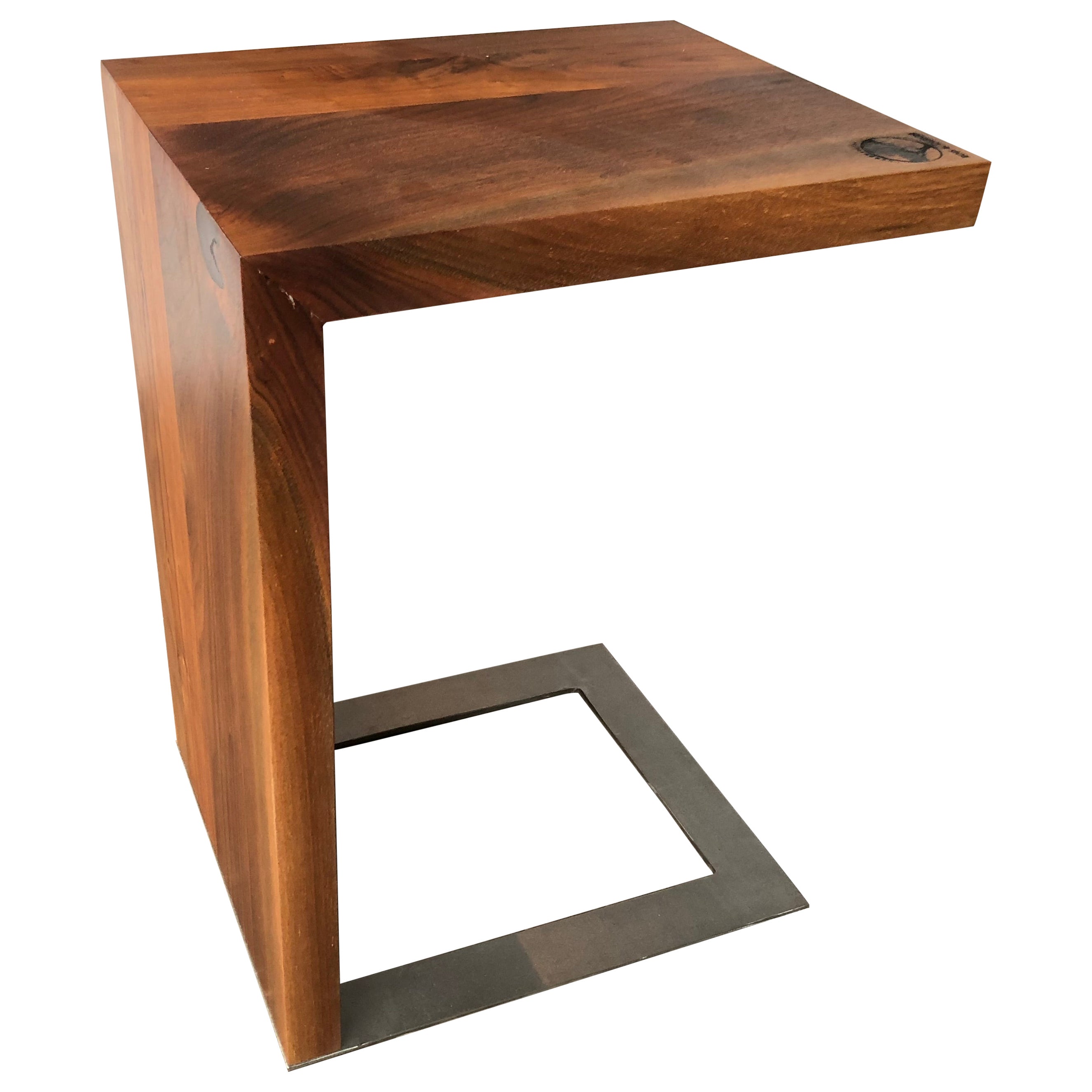 Black Walnut End Table live edge For Sale at 1stDibs