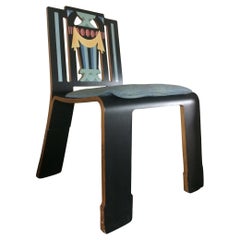 Sheraton Chair in Plywood with Laminated Finish by Robert Venturi, 1984