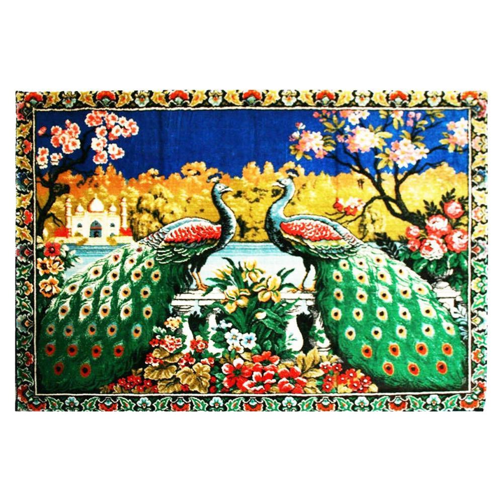 Tapestry Wall Decoration Chinoiserie Style, Carpet, Spain, 1970s For Sale