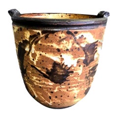 Otto and Vivika Heino Monumental Hand Thrown Ceramic Six Bird Head Bowl Pot
