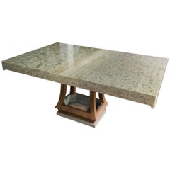 James Mont Custom Designed Extension Dining Table, 1960 8