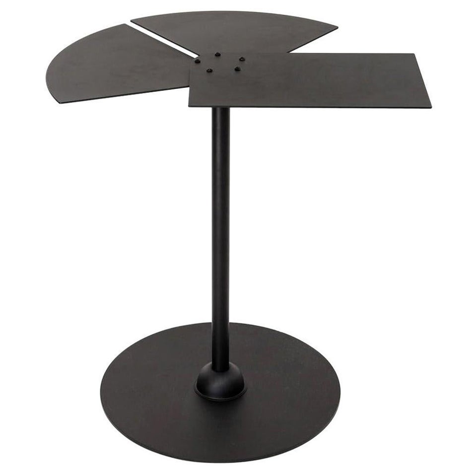 Mesa auxiliar "Abanico" a la manera de Pierre Chareau