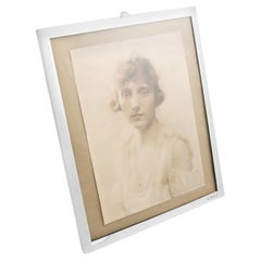 Antique George v 1911 Sterling Silver Photograph Frame
