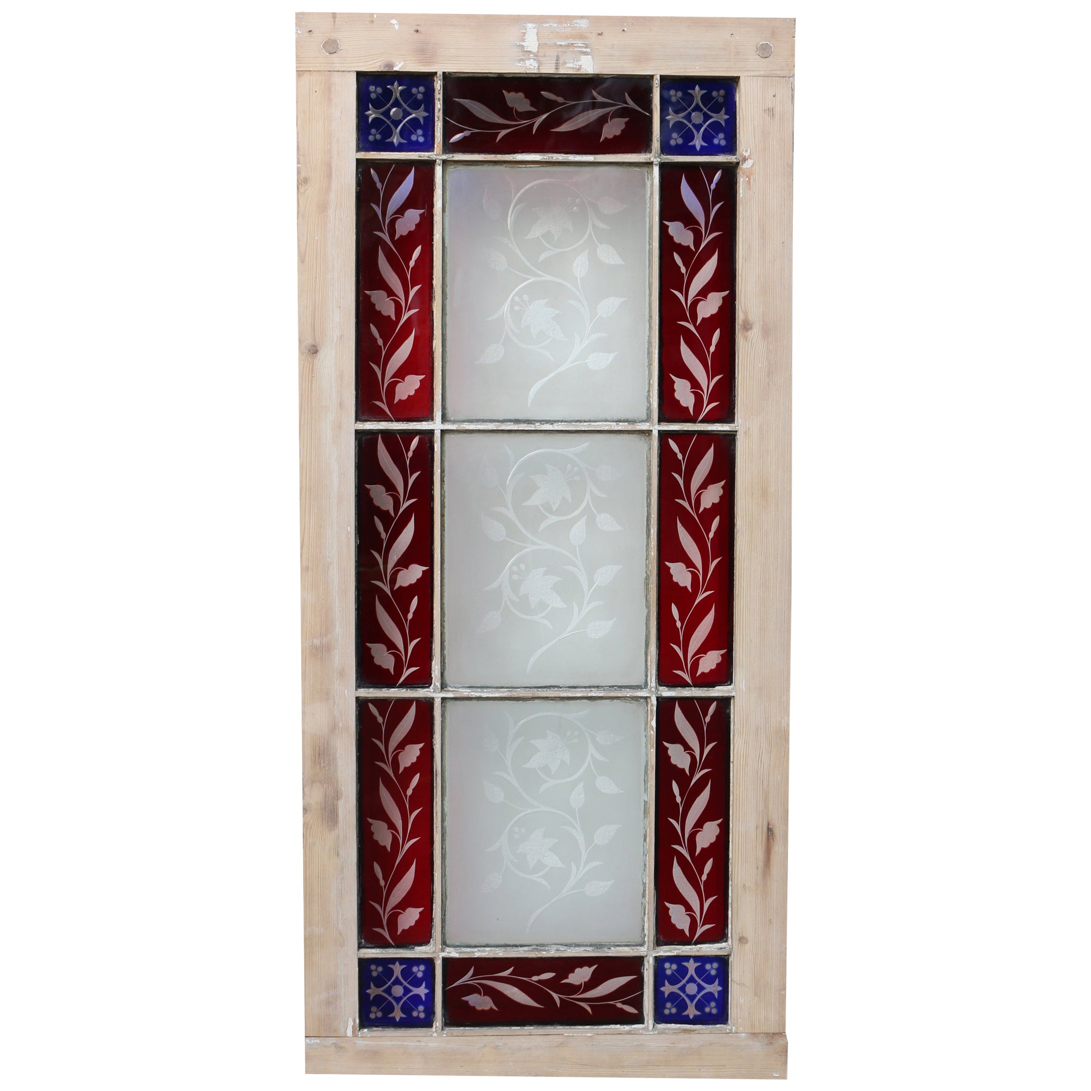 Very Beautiful Antique Victorian Stained Glass Window at 1stDibs