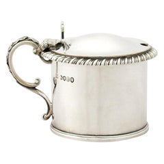 Antique William IV Sterling Silver Mustard Pot 1837