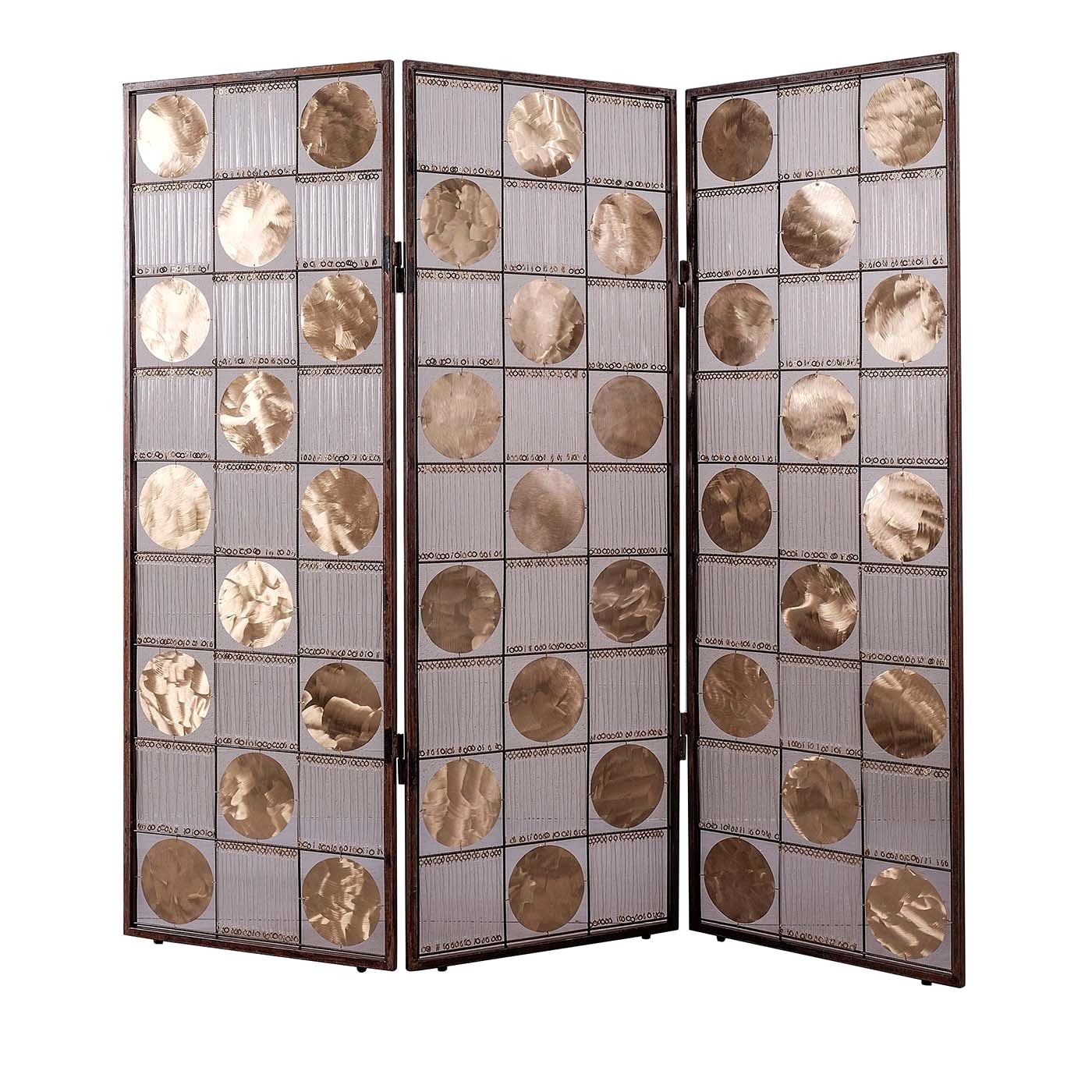 Expandable Cloth Valet Room Divider in Walnut by Naihan Li at 1stDibs