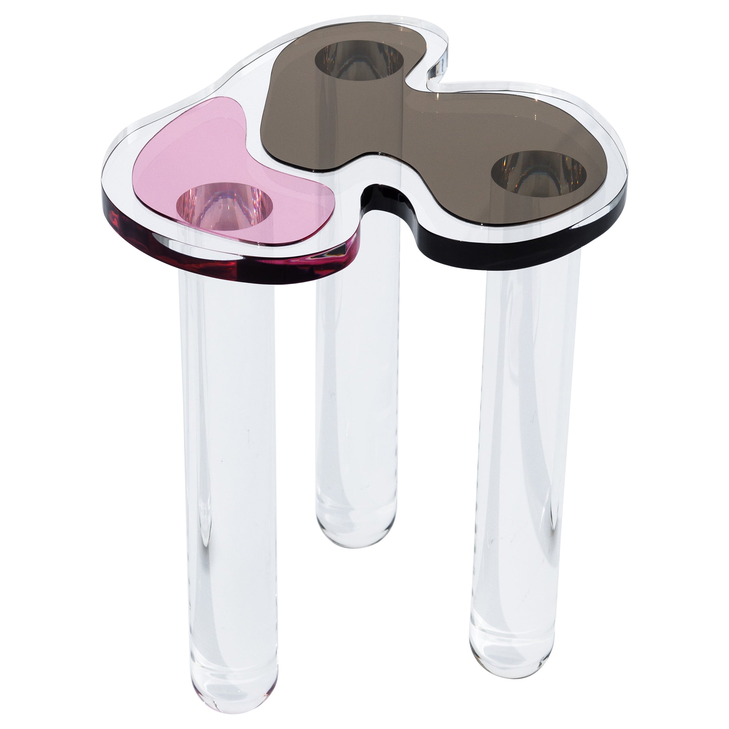 Jacuzzi Contemporary Side Table in Acrylic and Foam For Sale at 1stDibs