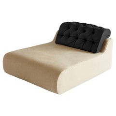 Bio Baco Ivory Chaise Lounge by Sara Ferrari