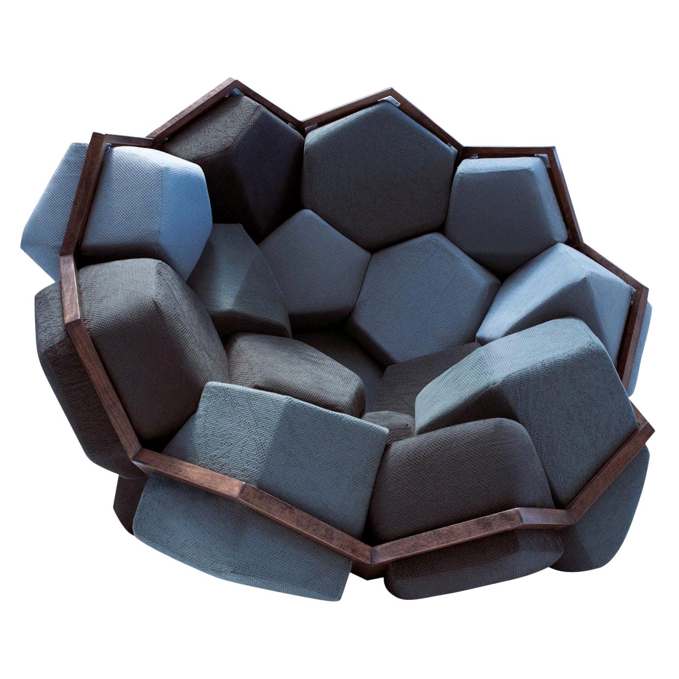 Fauteuil en quartz de CRTL ZAK et Davide Barzaghi