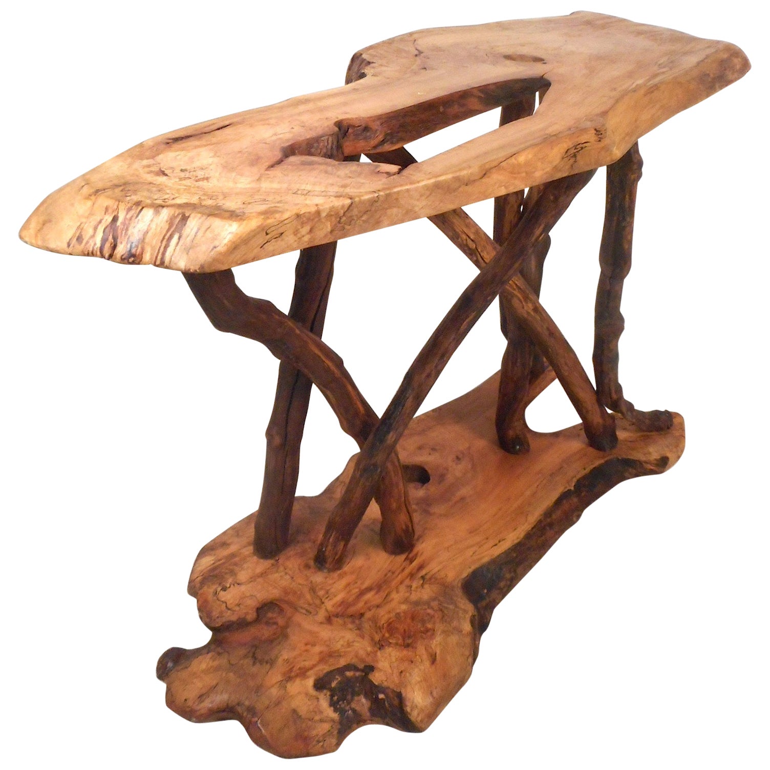 A Unique Horn Design Console Table For Sale at 1stDibs