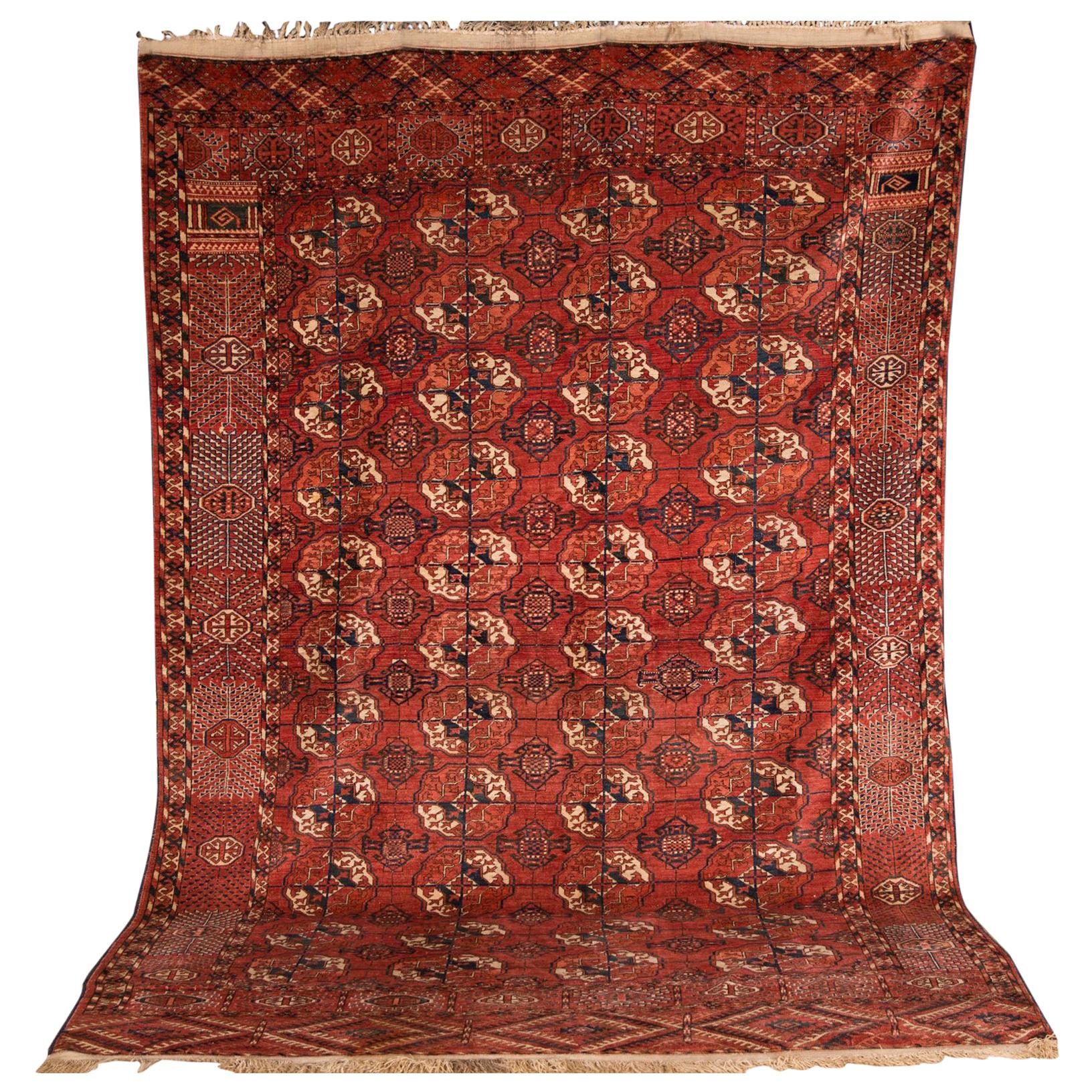 20th Century Antique Buchara Carpet Rug
