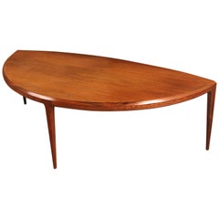 Midcentury Rosewood Coffee Table by Johannes Anderson, circa 1967