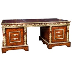 Impressive French Writing Desk in the Style of Louis XIV