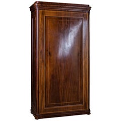 Original Antique Biedermeier Blender Wardrobe, circa 1825 with Mahogany