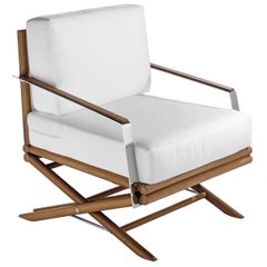 Maxim White Armchair by Braid Outdoor