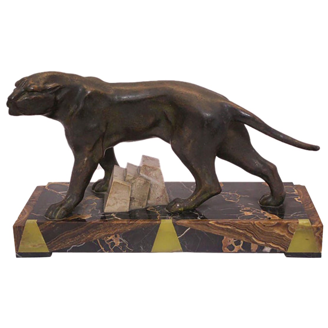 Art Deco Sculpture of a Diver at 1stDibs