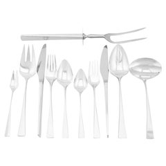 Plateau de service en argent sterling américain pour six personnes, par Reed and Barton