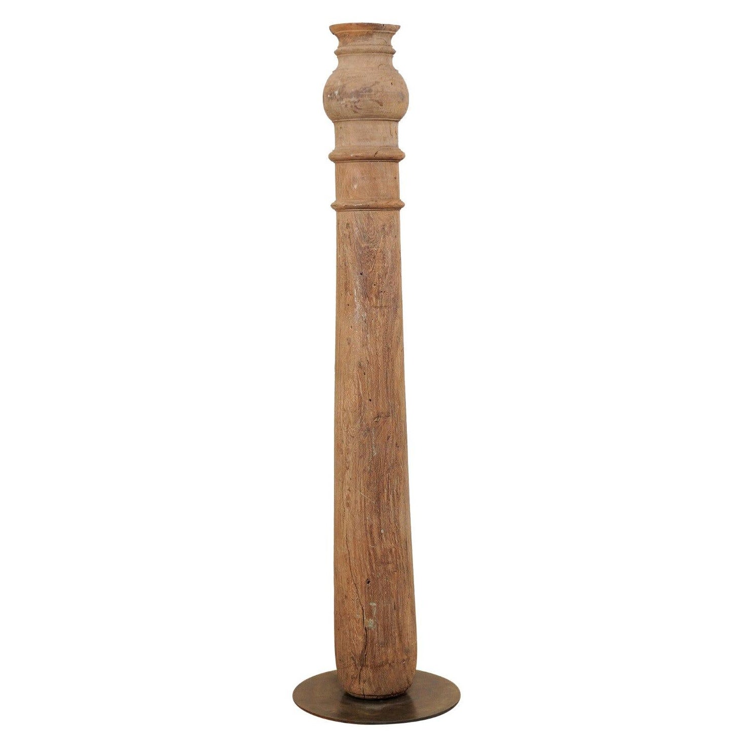 British Colonial Wood Colonisäule auf individuellem Stand