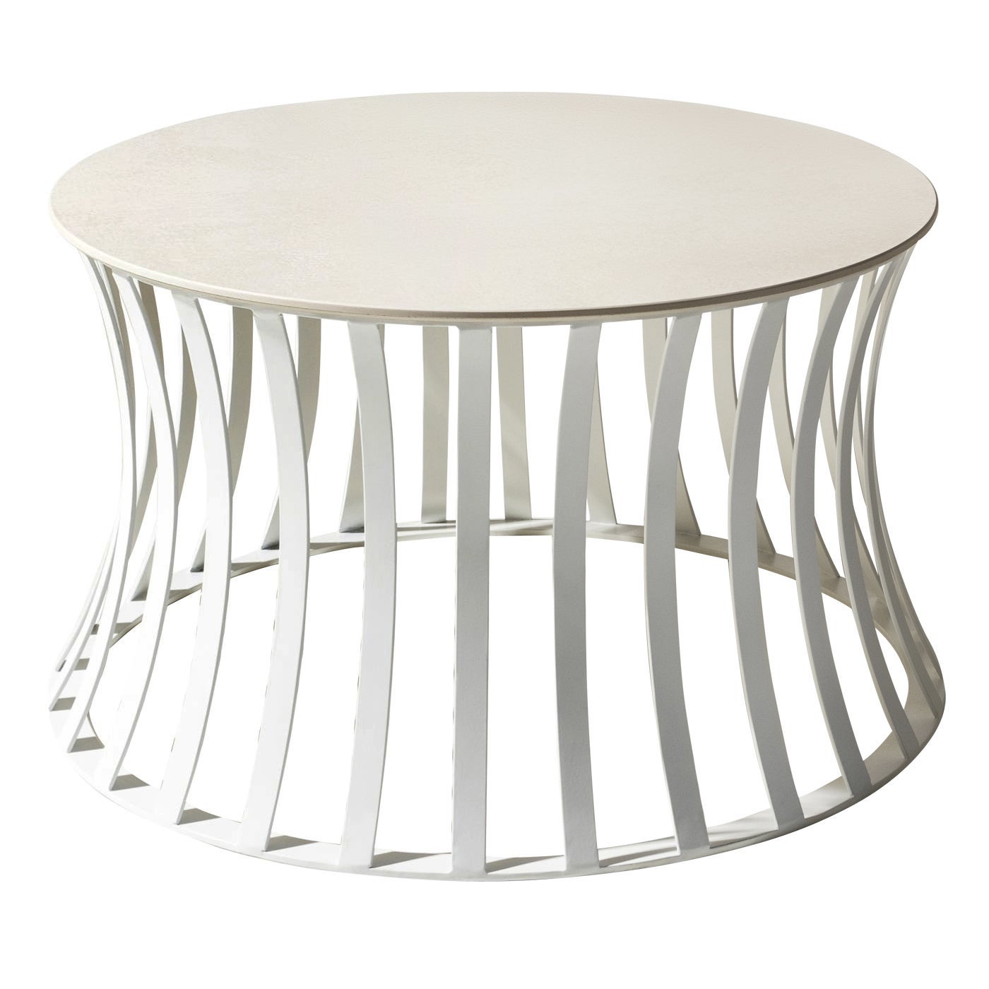 White Quartz Coffee Table For Sale at 1stDibs