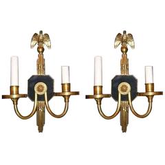 Pair of American Federal Style Sconces 4