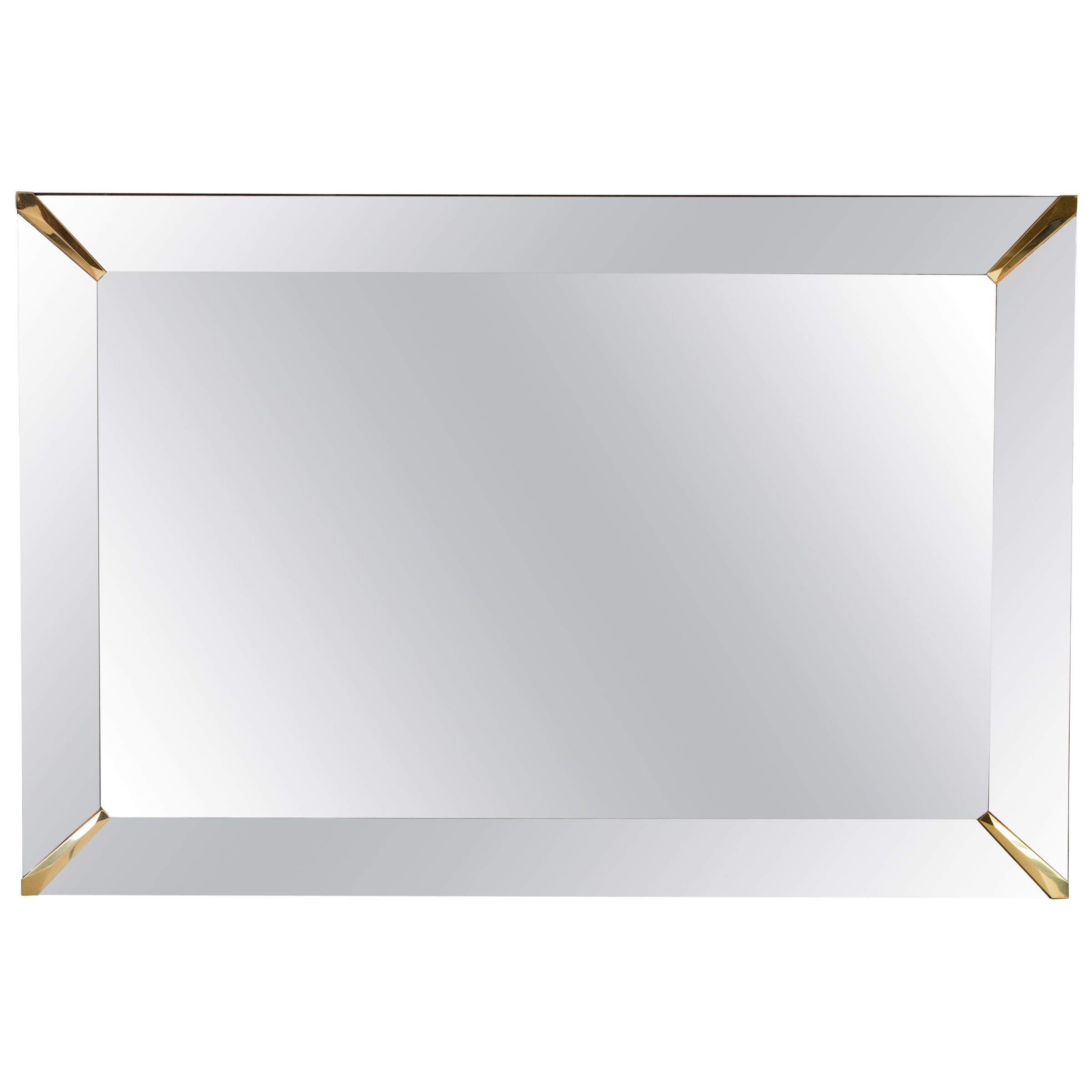 Oversized Large Antique Wall Mirror with Bow Accent at 1stDibs