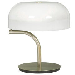Lampada da tavolo in plastica e nichel 'Professional' di G. Scolari per Valenti, 1970
