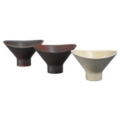 Carl-Harry Stålhane Set of Three Ceramic Bowls, Sweden